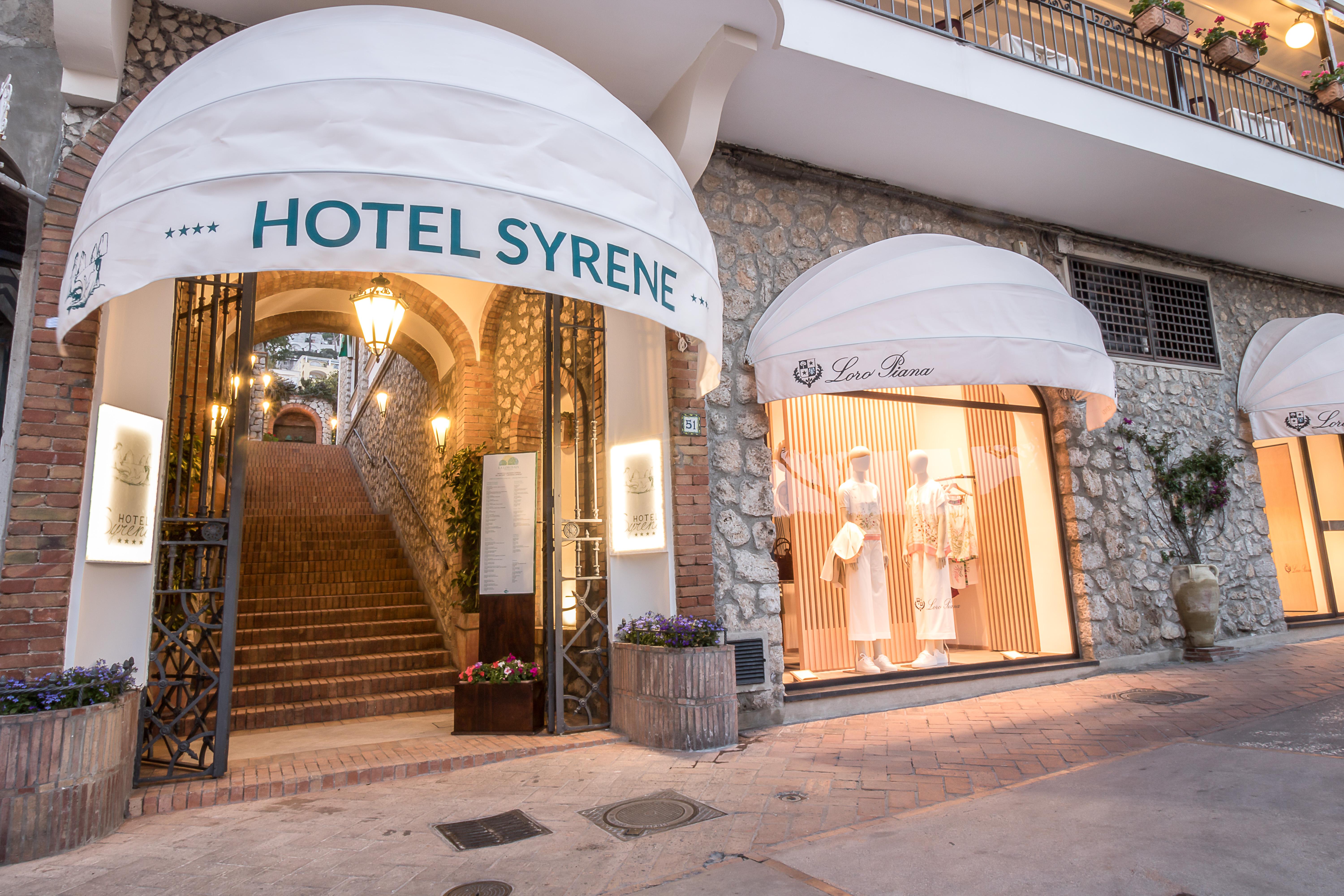 Hotel Syrene Капри Экстерьер фото
